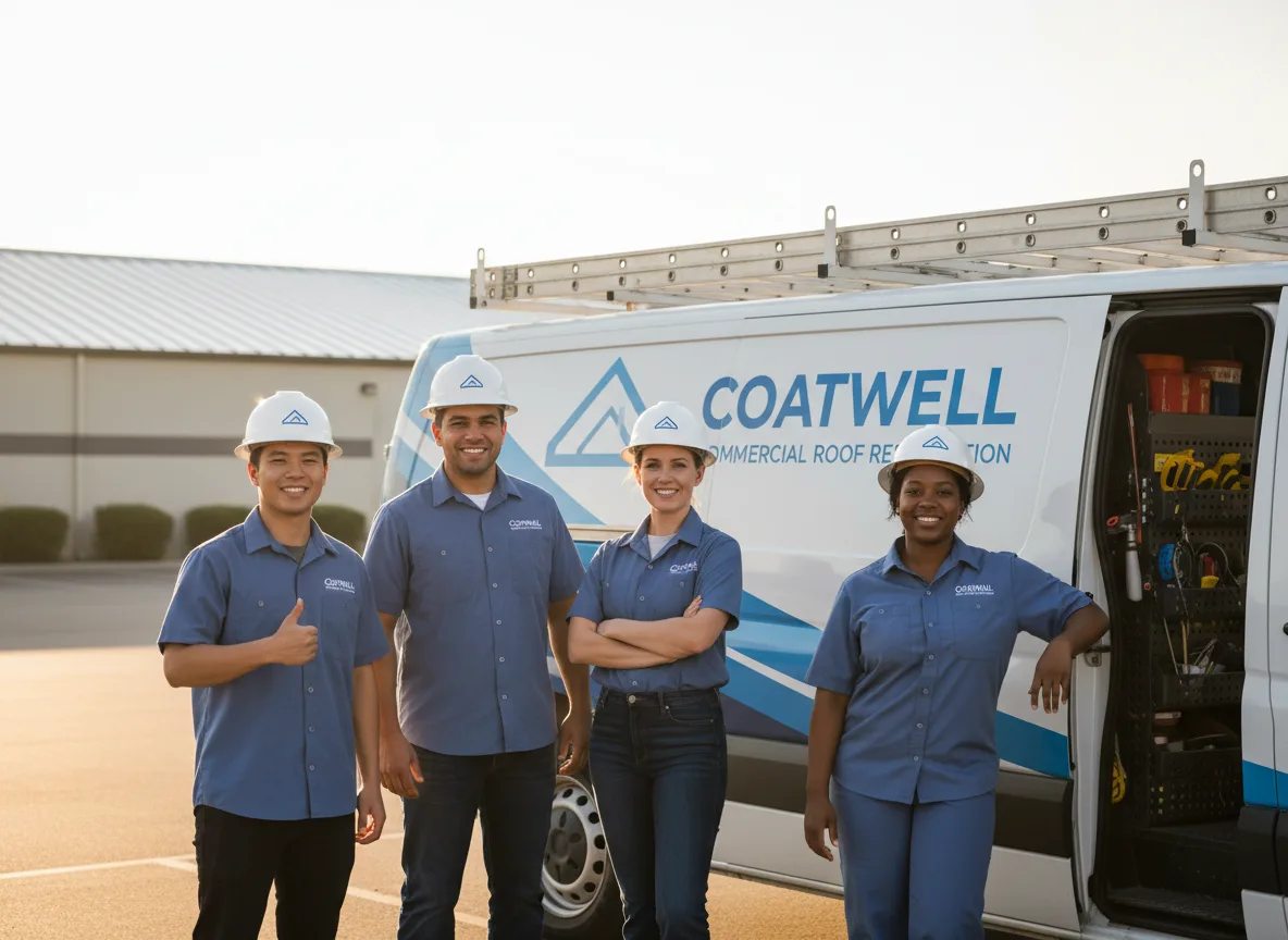 Commercial roof coating company in Tuscola, TX
